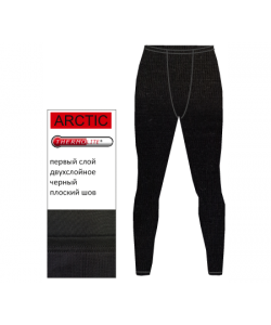 Кальсоны мужские NordKapp Nordic 640 (1-й слой, черный)