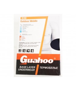 Рубашка с длинными рукавами Guahoo Outdoor Mid-Weight (синий)
