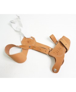 Кобура оперативная для ПМ (нат. кожа-юфть) коричневая