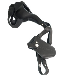 Кобура оперативная для «Пионер» (нат. кожа) черная