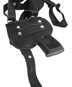 Кобура оперативная для «Пионер» (нат. кожа) черная