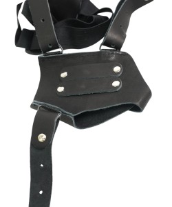 Кобура оперативная для «Пионер» (нат. кожа) черная