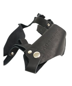 Кобура оперативная для «Добрыня» (нат. кожа) черная