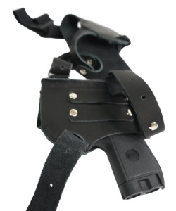 Кобура оперативная для «Добрыня» (нат. кожа) черная