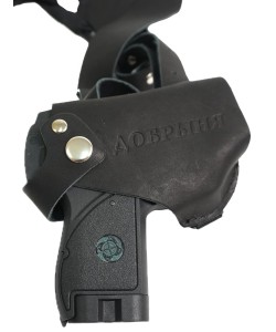 Кобура оперативная для «Добрыня» (нат. кожа) черная