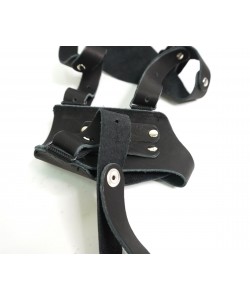 Кобура оперативная для «Добрыня» (нат. кожа) черная