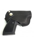 Кобура поясная для «Добрыня» (нат. кожа) черная