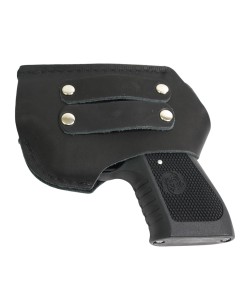 Кобура поясная для «Добрыня» (нат. кожа) черная