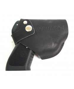 Кобура поясная для «Премьер-4» (нат. кожа) черная