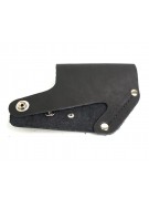 Кобура поясная для «Удар» (нат. кожа) черная