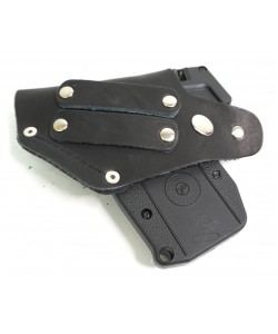Кобура поясная для «Удар» (нат. кожа) черная