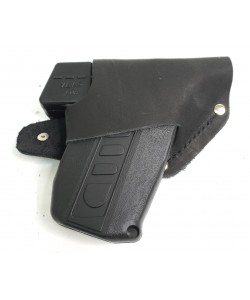 Кобура поясная для «Удар» (нат. кожа) черная