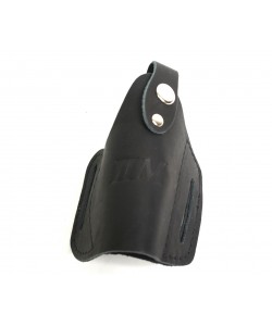 Кобура-бабочка поясная для ПМ (нат. кожа) черная