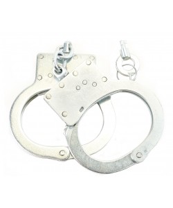 Наручники «БР-С» (оцинкованные, оперативные, 1 ключ)