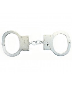 Наручники «БР-С» (оцинкованные, оперативные, 1 ключ)