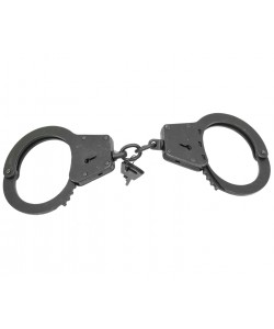 Наручники «БРС-2» (вороненые, с замком повыш. сложности, 2 ключа)