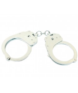 Наручники конвойные с фиксатором БР-1КФ «Краб» (оцинкованные)