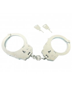 Наручники конвойные с фиксатором БР-1КФ «Краб» (оцинкованные)