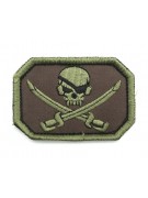 Шеврон ”Роджер”, вышивка (зеленый)