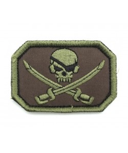 Шеврон ”Роджер”, вышивка (зеленый)