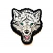Шеврон ”Волк оскал”, вышивка - фото № 1