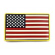 Шеврон ”Флаг США” левый, PVC на велкро, 50x70 мм (цвет) - фото № 1