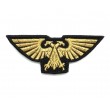 Шеврон ”Имперский орел Вархаммер”, вышивка (золото) - фото № 1