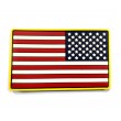 Шеврон ”Флаг США” правый, PVC на велкро, 50x80 мм (цвет) - фото № 1