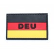 Шеврон ”Флаг Германия”, PVC на велкро, 50x80 мм - фото № 1