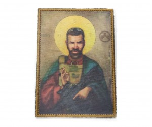 Шеврон ”Святой Крис Коста”, вышивка