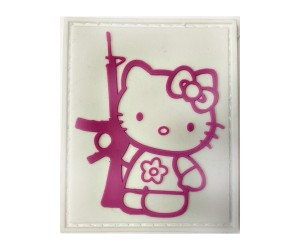 Шеврон ”Hello Kitty”, PVC на велкро