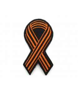 Шеврон ”Георгиевская лента”, вышивка