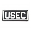 Шеврон ”USEC”, PVC на велкро, лента 120x50 мм - фото № 1