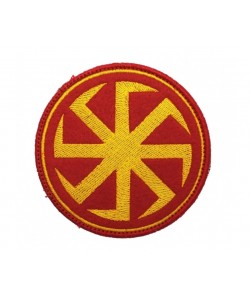 Шеврон ”Коловрат”, вышивка (красный)
