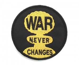 Шеврон ”War newer changes”, вышивка