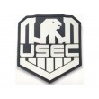 Шеврон ”USEC”, PVC на велкро, 80x70 мм - фото № 1