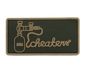 Шеврон ”ВВД Cheaters”, PVC на велкро (Olive)