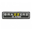 Шеврон ”Brazzers in Arms”, вышивка, лента 120x30 мм - фото № 1