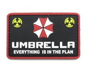 Шеврон ”Umbrella everything is in the plan”, PVC на велкро