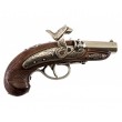 Макет пистолет Дерринджера Филадельфия, хром (США, 1862 г.) DE-6315 - фото № 1