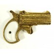 Макет пистолет Дерринджера двуствольный, латунь (США, 1866 г.) DE-1262-L - фото № 9