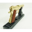 Макет пистолет Colt M1911A1 .45, золотистый (США, 1911 г.) DE-5312 - фото № 3