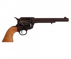 Макет револьвер Colt Peacemaker .45, 7½”, черный (США, 1873 г.) DE-7107