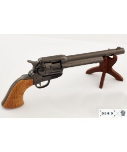Макет револьвер Colt Peacemaker .45, 7½”, черный (США, 1873 г.) DE-7107
