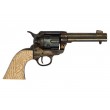 Макет револьвер Colt Peacemaker .45, 4,75”, рукоять под кость (США, 1873 г.) DE-8186 - фото № 1