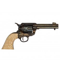 Макет револьвер Colt Peacemaker .45, 4,75”, рукоять под кость (США, 1873 г.) DE-8186