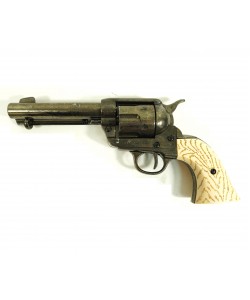 Макет револьвер Colt Peacemaker .45, 4,75”, рукоять под кость (США, 1873 г.) DE-8186