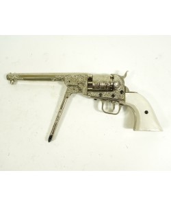 Макет револьвер морского офицера Colt Navy, перламутр. рукоять (США, 1851 г.) DE-6040