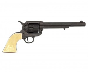 Макет револьвер Colt Peacemaker .45, 7½”, рукоять под кость (США, 1873 г.) DE-1109-N