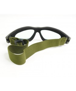 Очки защитные, поликарбонатные линзы AS-GG0011 (Olive)